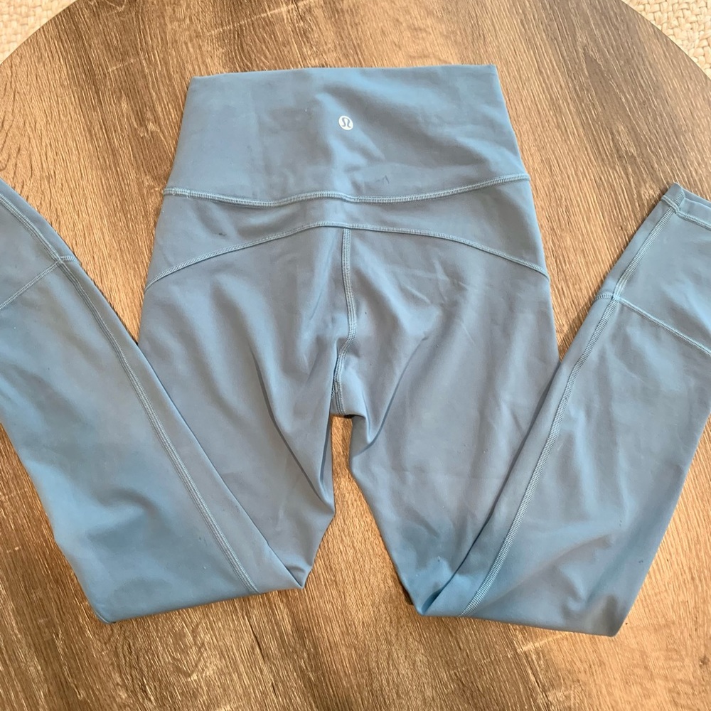 Blue lululemon leggings